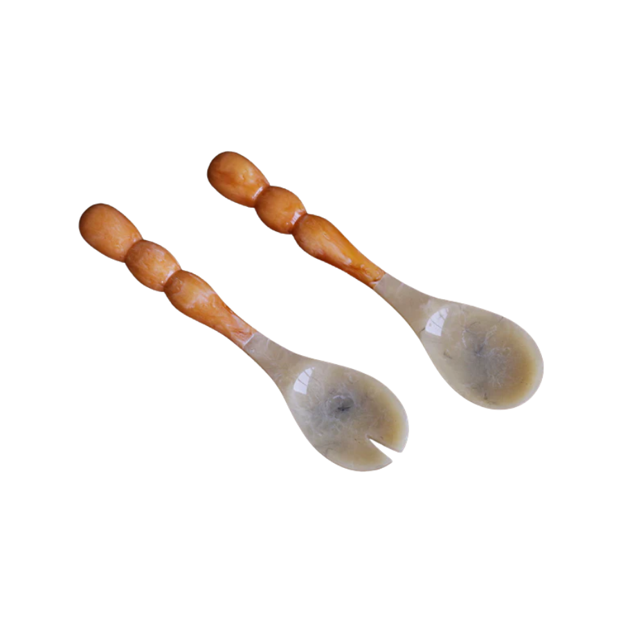 Rio Resin Bubble Salad Servers