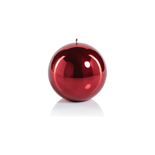 Metallic Ball Candle 4.75"