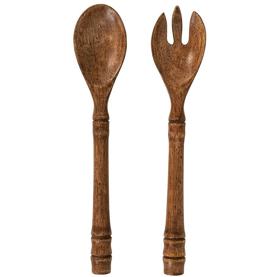 Bilbao Wood Salad Servers