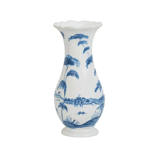 Country Estate 9" Vase Delft Blue