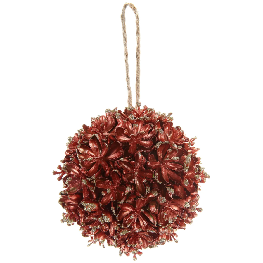 120mm Seed Pod Ball Bronze Gold