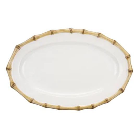 Bamboo Medium Oval Platter 16"