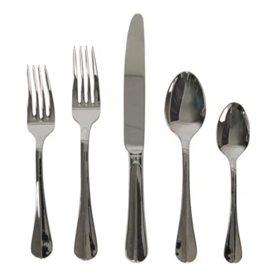 Bistro Polished 5pc Place Setting