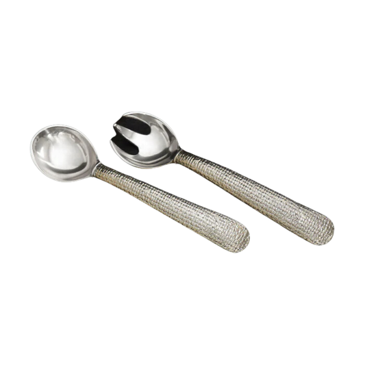 Sierra Modern Tela Salad Servers