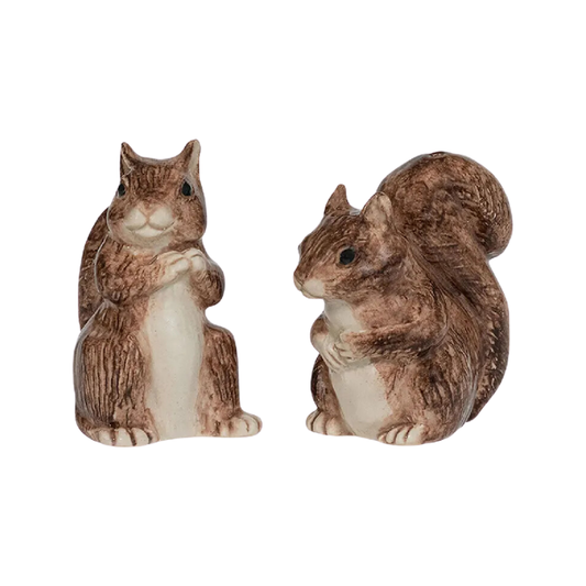 Clever Creatures Squirrel Salt & Pepper Set