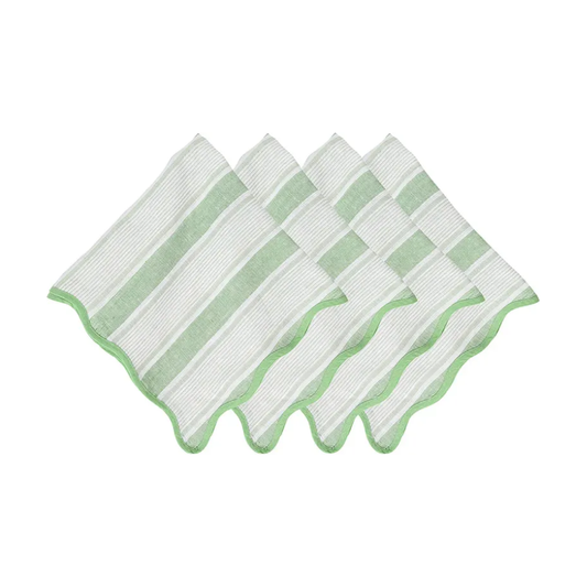 Cabana Stripe Napkin Seagrass Set/4