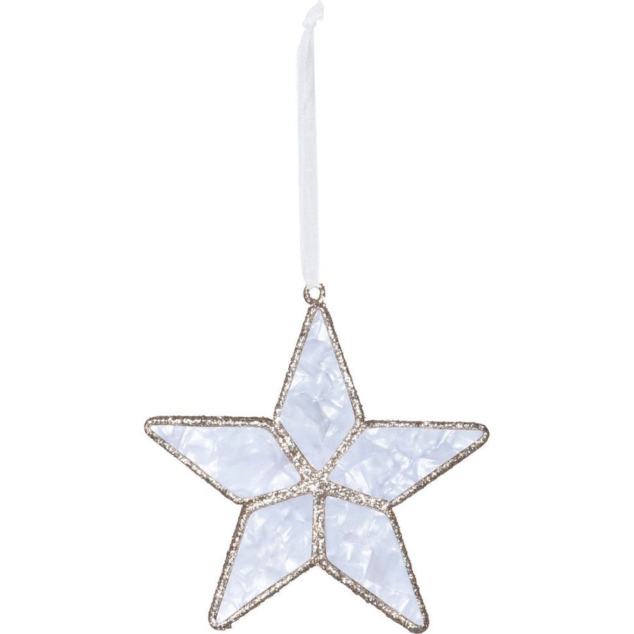 Capiz Star Ornament – The Registry Franklin